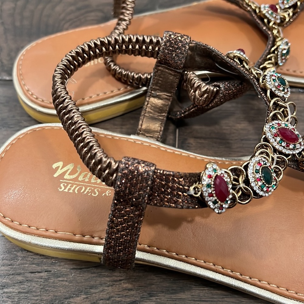 Bejeweled sandals super comfortable - Picture 5 of 5